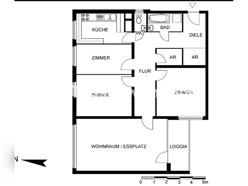 Tauschwohnung: Großzügige 4 Zimmer Familienwohnung in Berlin-Reinickendorf — photo 1
